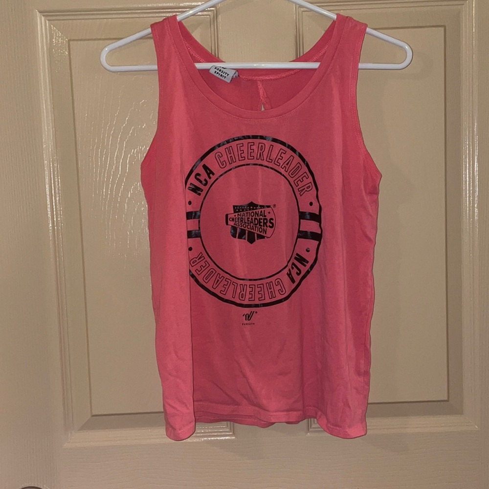 NCA Cheerleader Tank Top With A Keyhole Back